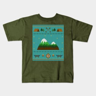 Camping Knit Kids T-Shirt